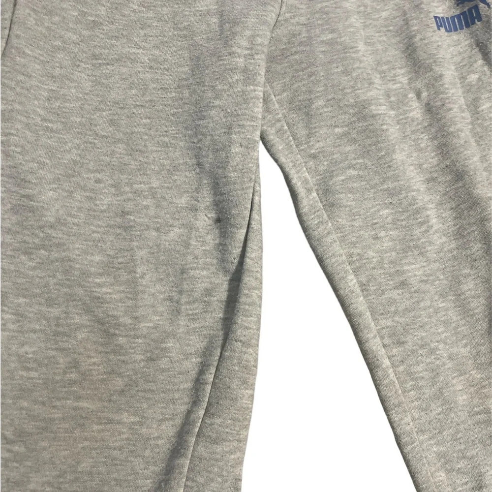 Grey Puma Sweatpants for Kids